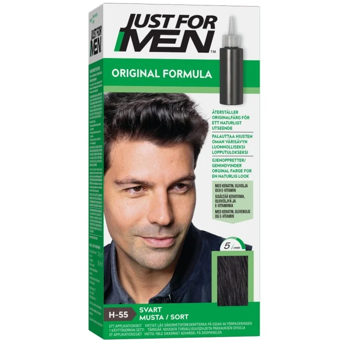 Just For Men Hårfärg Svart