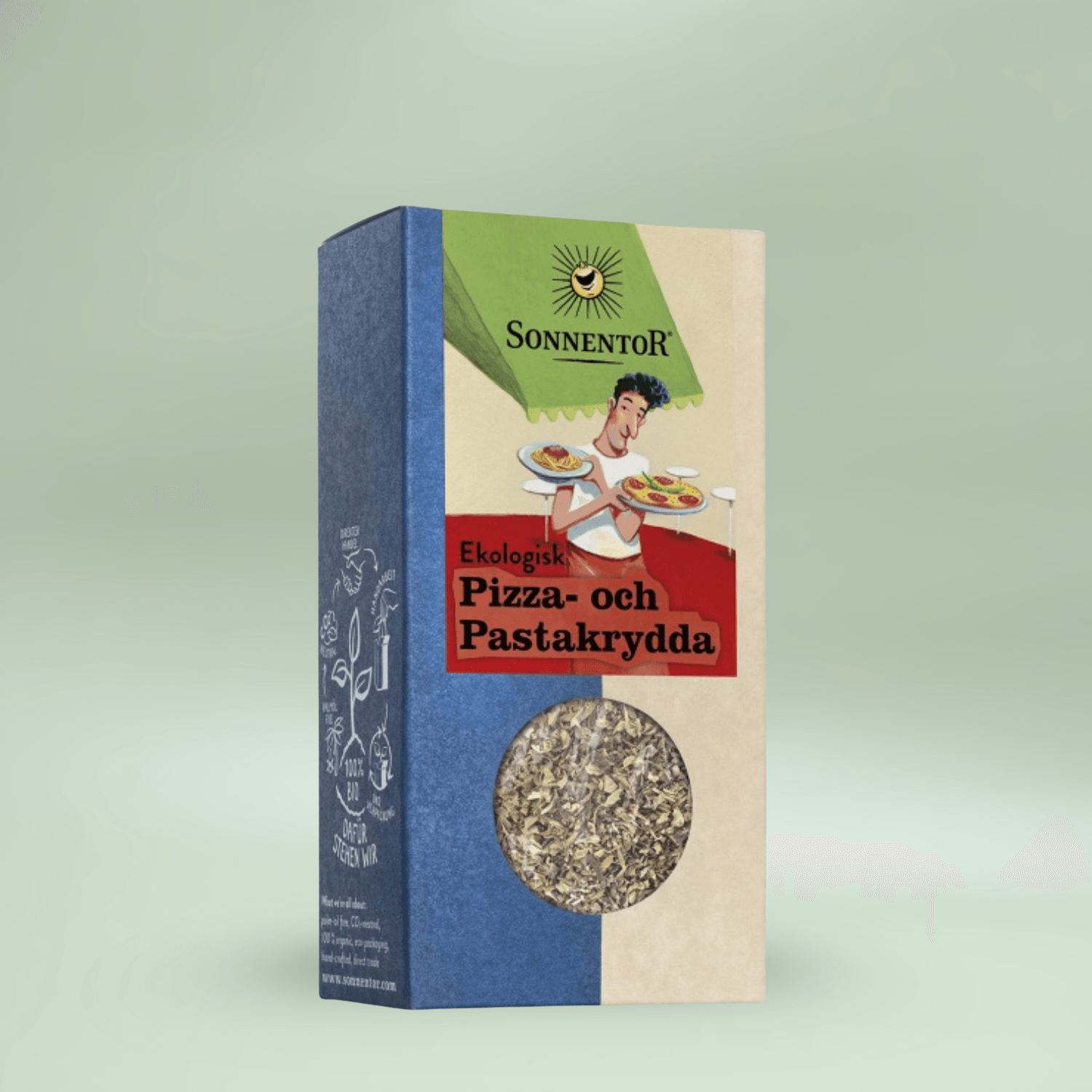 Sonnentor Pizza& Pasta Krydda 20g