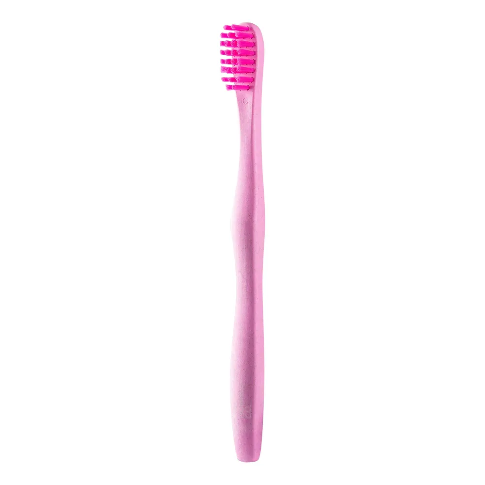 The Humble Co. Kids Brush Plant-Based - Pink - 1 st