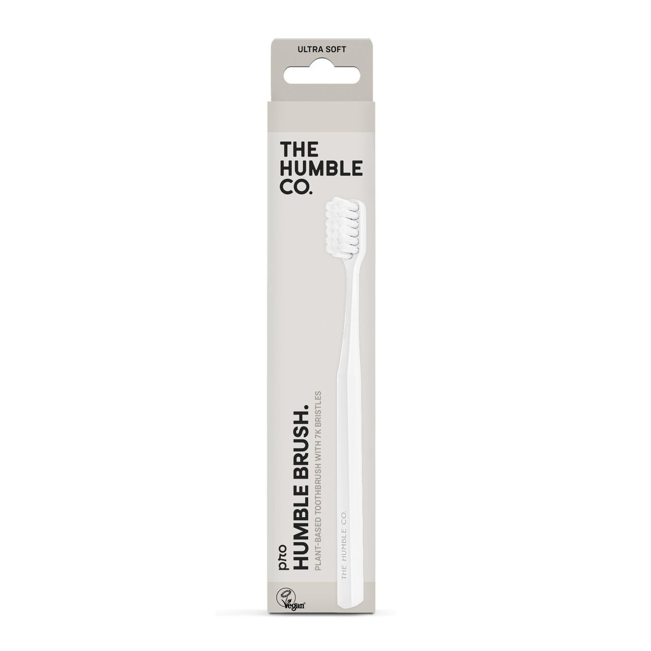 The Humble Co. Pro Humble Brush plant based 7k bristles ultra soft white