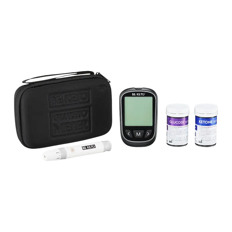 Beketo GluKeto Meter – Blood Glucose & Ketone Meter (Starter Pack)