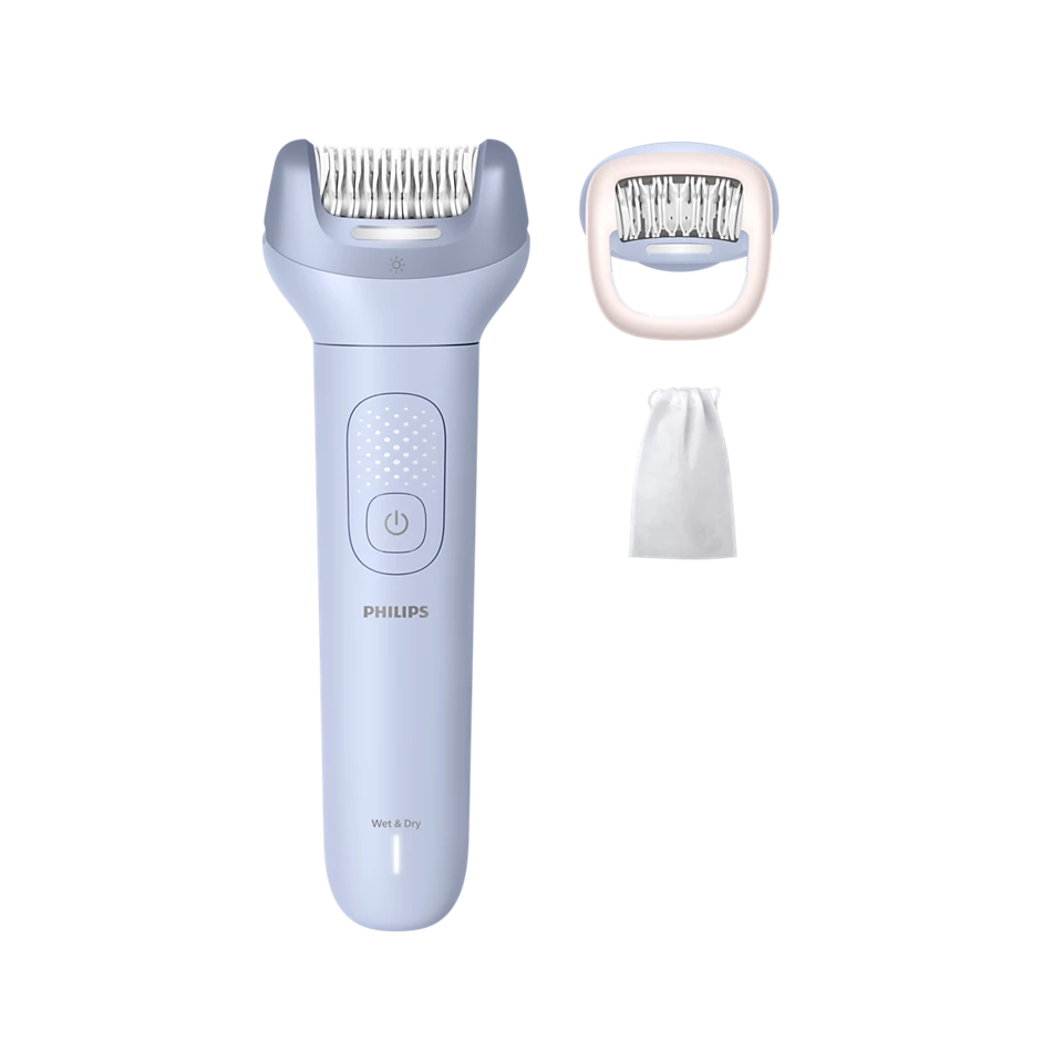Philips Epilator Series 8000 Sladdlös epilator, våt- och torranvändning BRE708/00