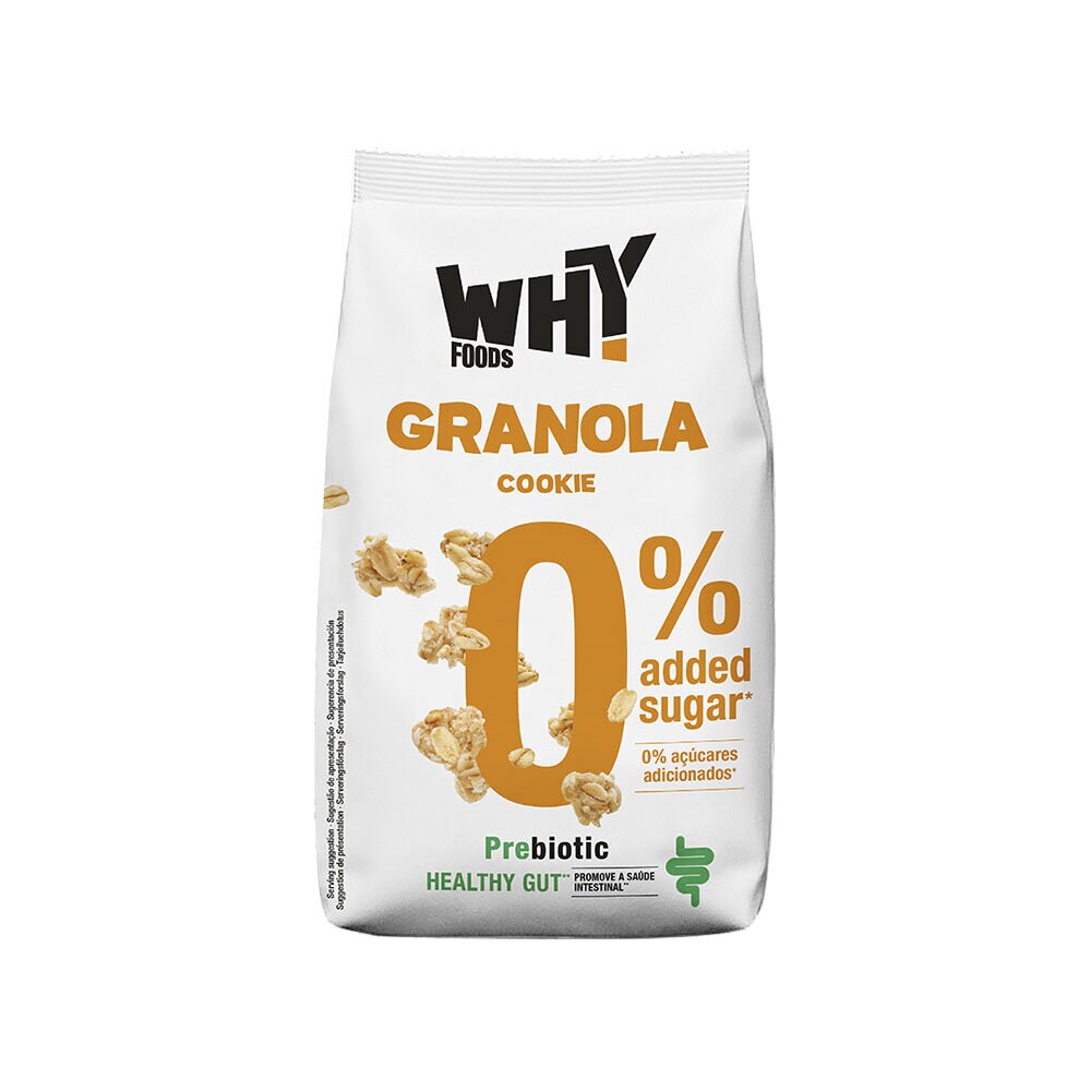 Why Foods Granola Cookie 0% Sugar 300g