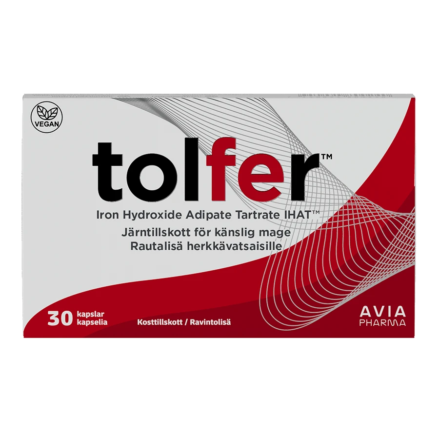 Tolfer Järn 30 mg 30 kapslar