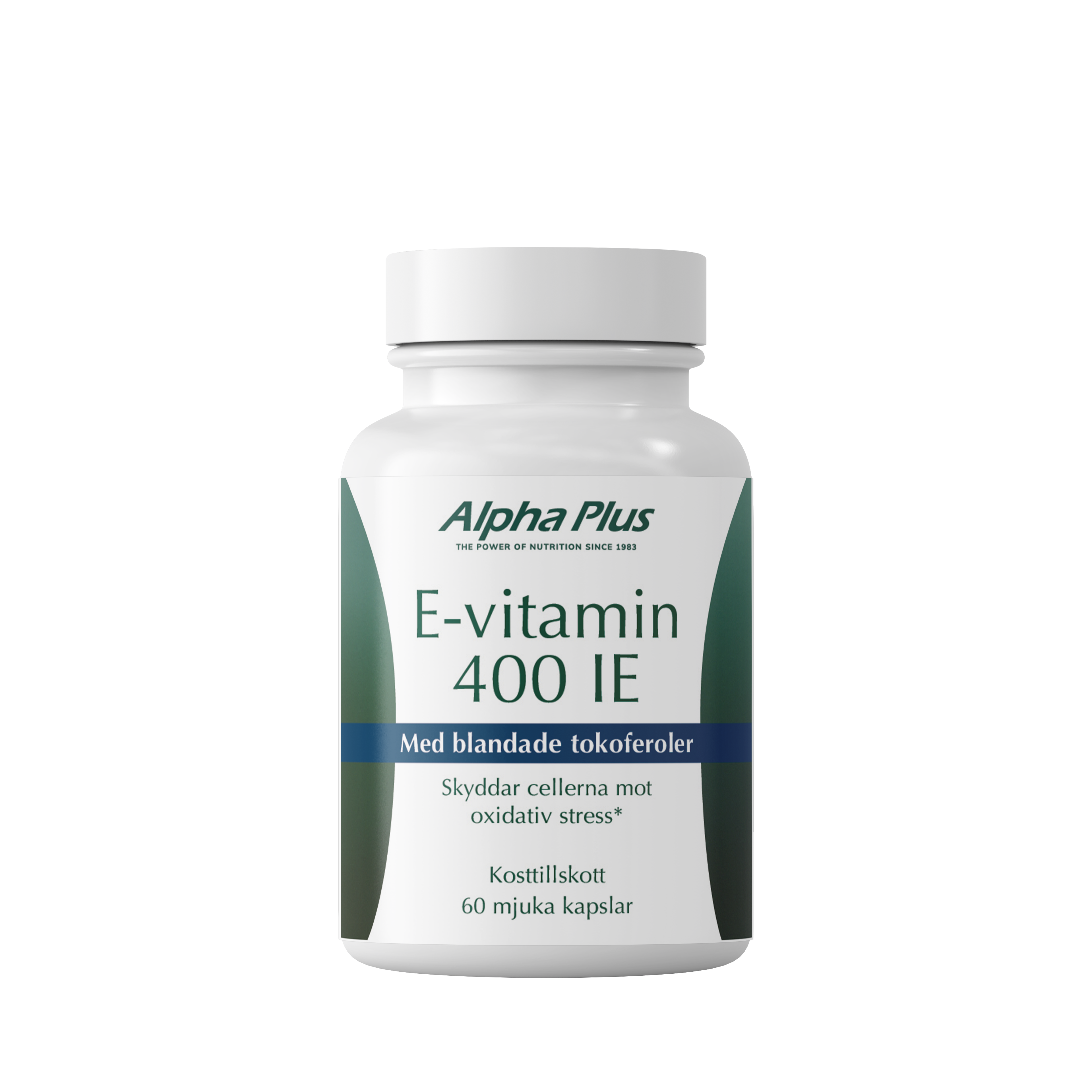 Alpha Plus E-vitamin 400 IE 60 kapslar