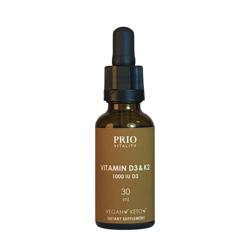 Prio Vitality Vitamin D3 & K2 flytande 30 ml
