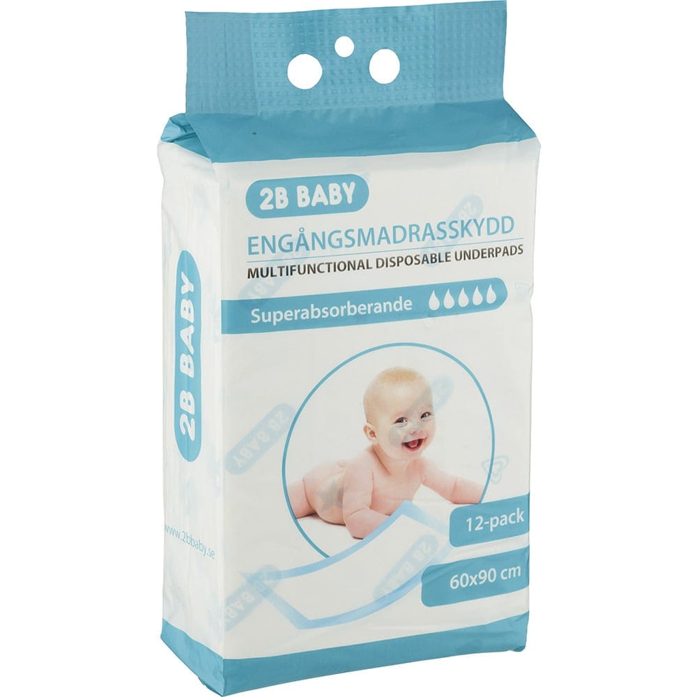 2B baby Madrasskydd 60x90 cm 12-pack