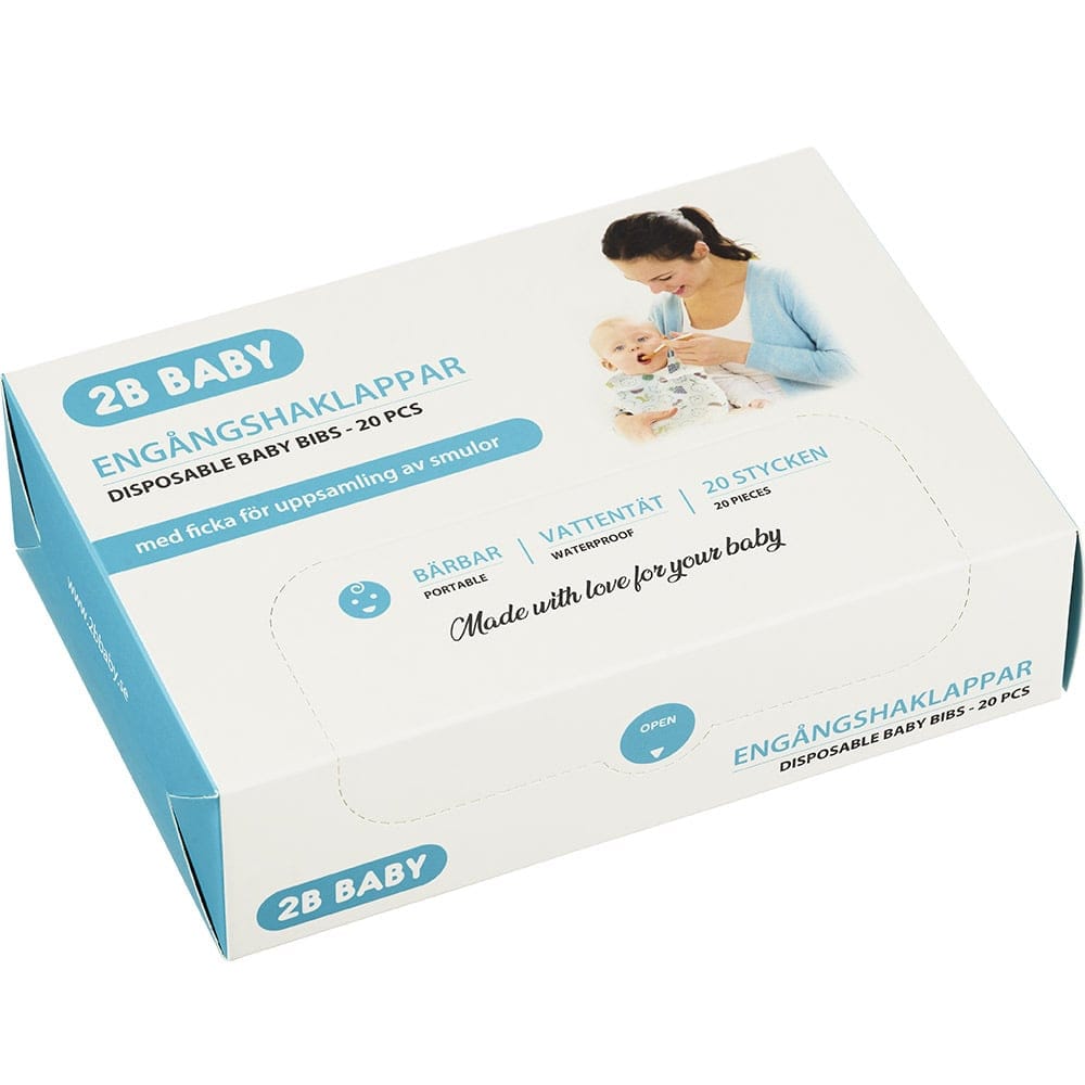 2B baby Haklapp 20-pack