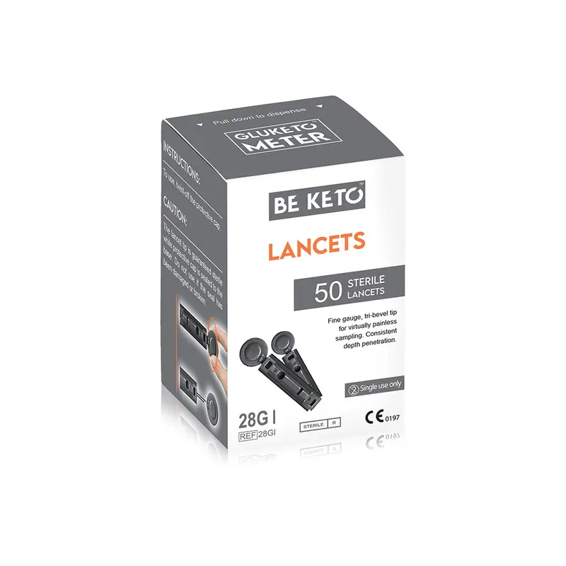 Beketo GluKeto Meter – Sterile Lancets 50pcs.