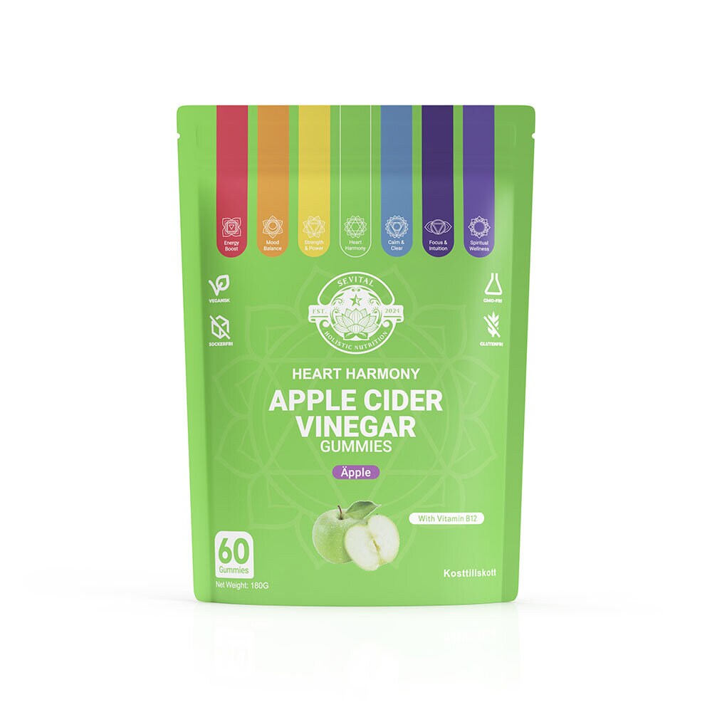 Sevital Äppelcidervinäger Gummies 60st