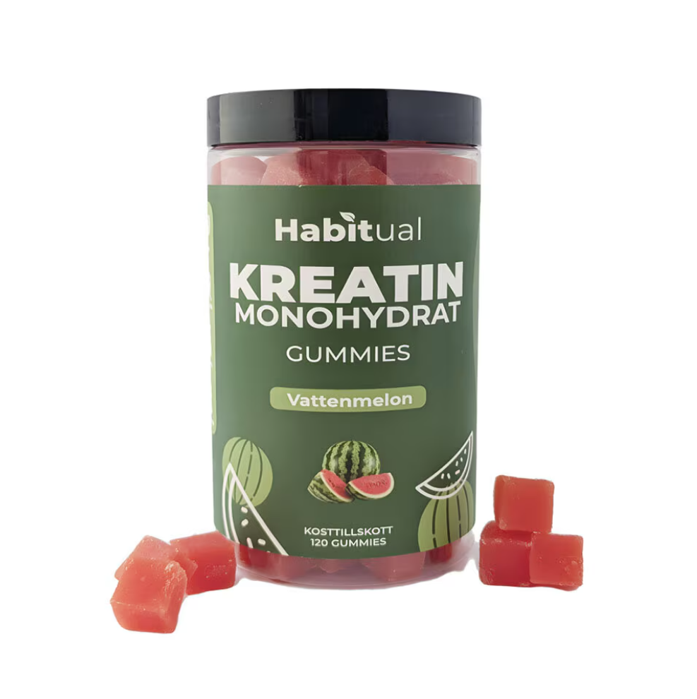 Habitual Kreatin gummies vattenmelon 120st