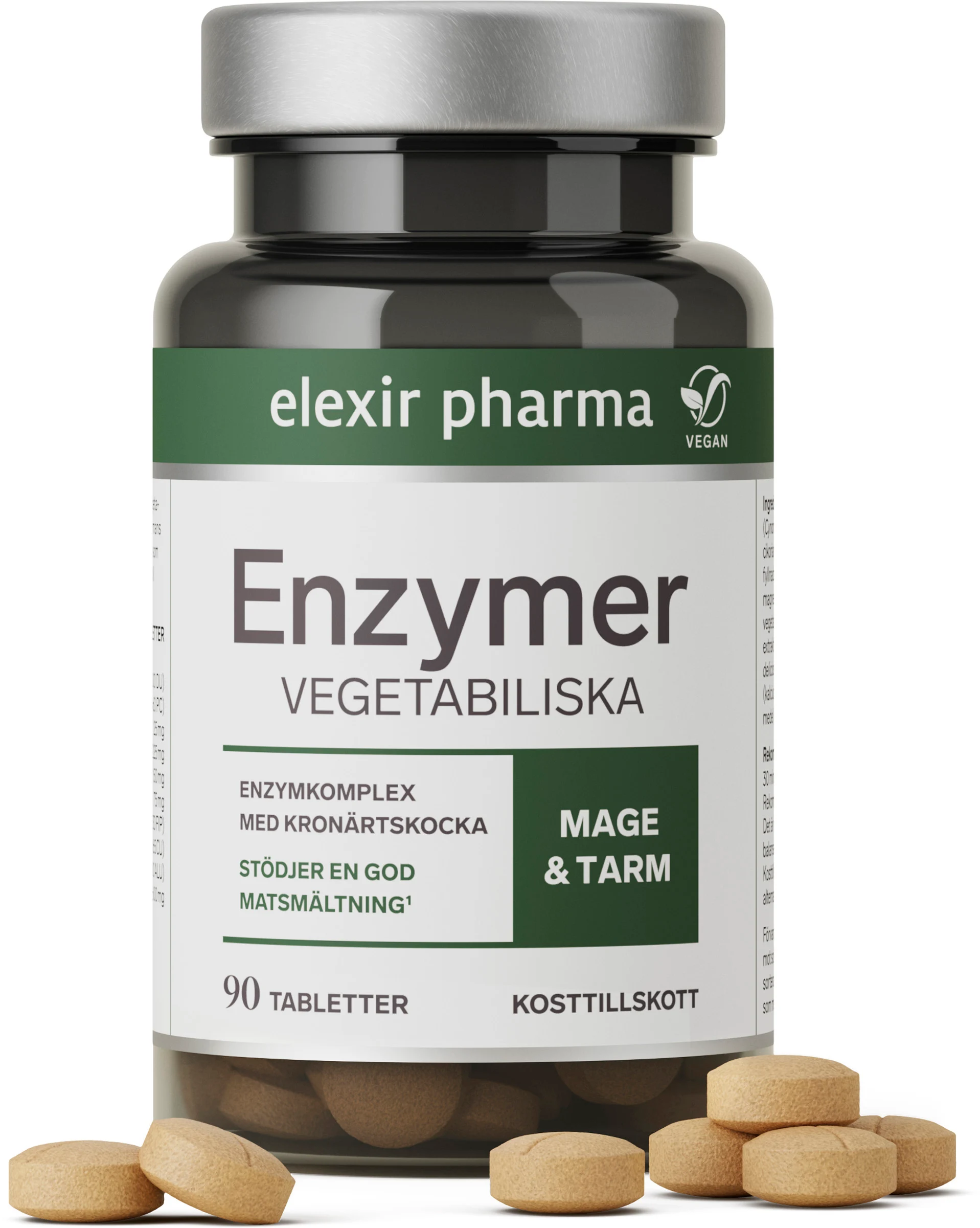 Elexir Matsmältningsenzymer 90 tabletter