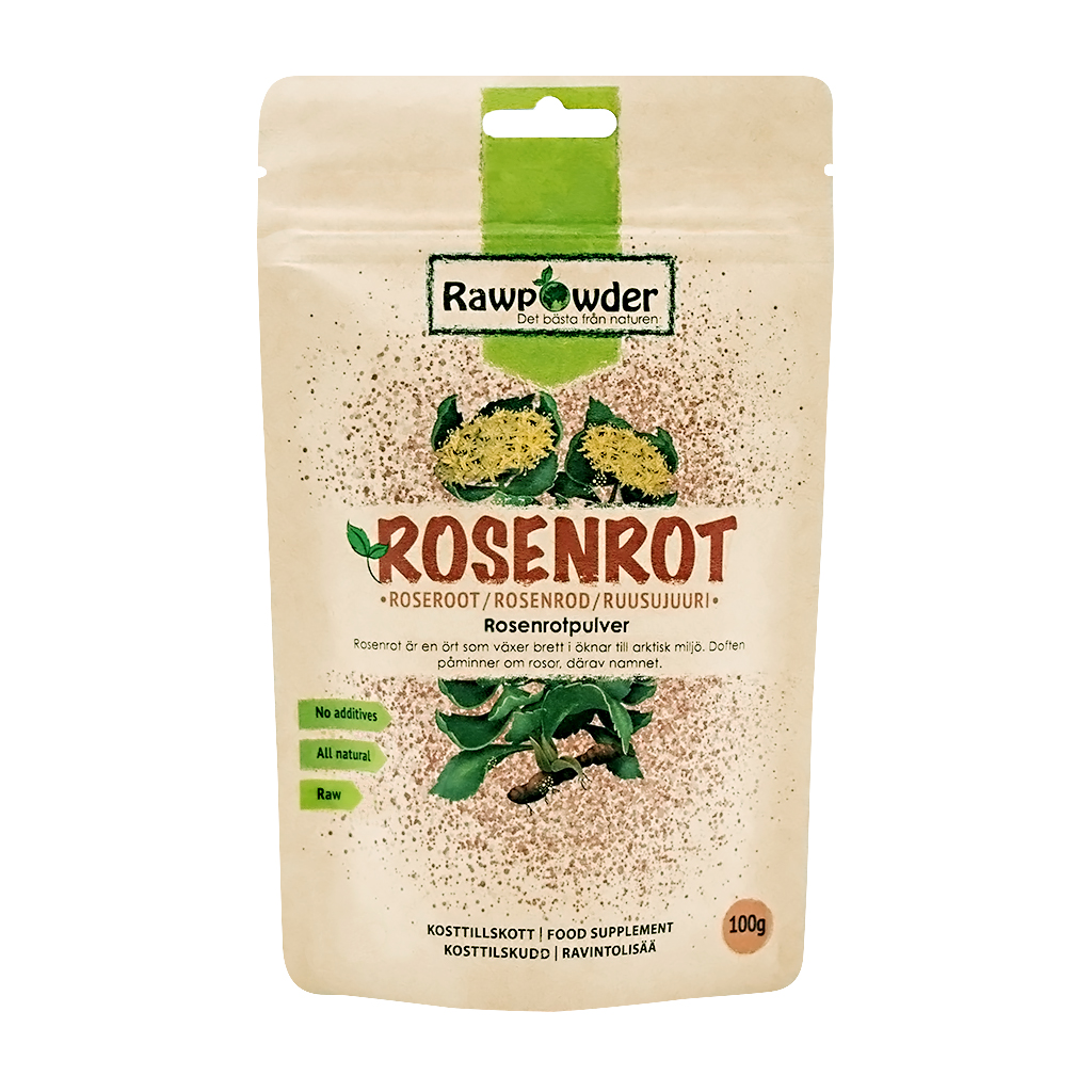 Rawpowder Rosenrot Pulver 100g