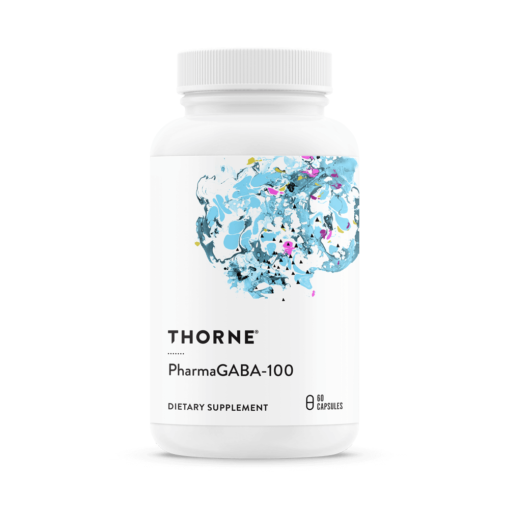 Thorne PharmaGABA-100 60 kapslar