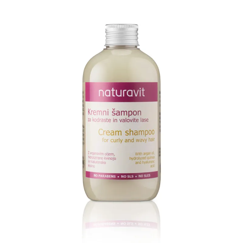 Naturavit Schampo för lockar och vågigt hår 250 ml