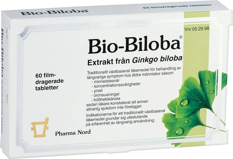 Pharma Nord Bio-Biloba Ginkgo 60 tabletter