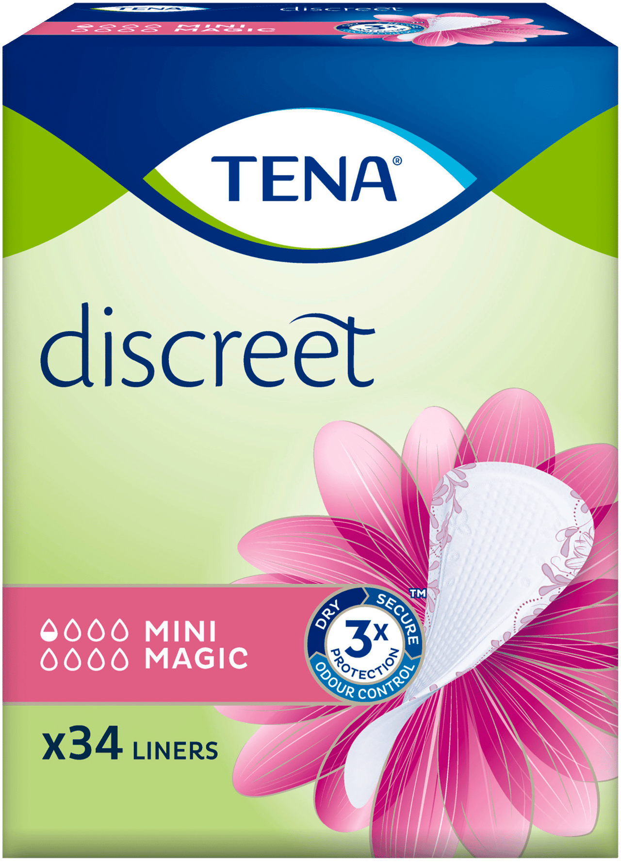 Tena Discreet Mini Magic 34 st