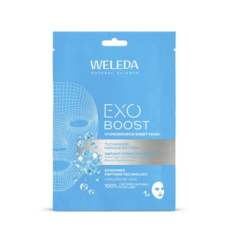 Weleda Exo Boost Hydrobounce Sheet Mask 20ml