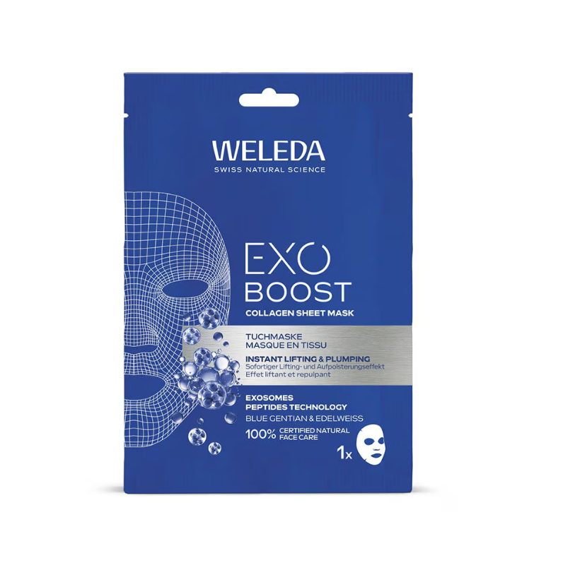 Weleda Exo Boost Collagen Sheet mask 20ml