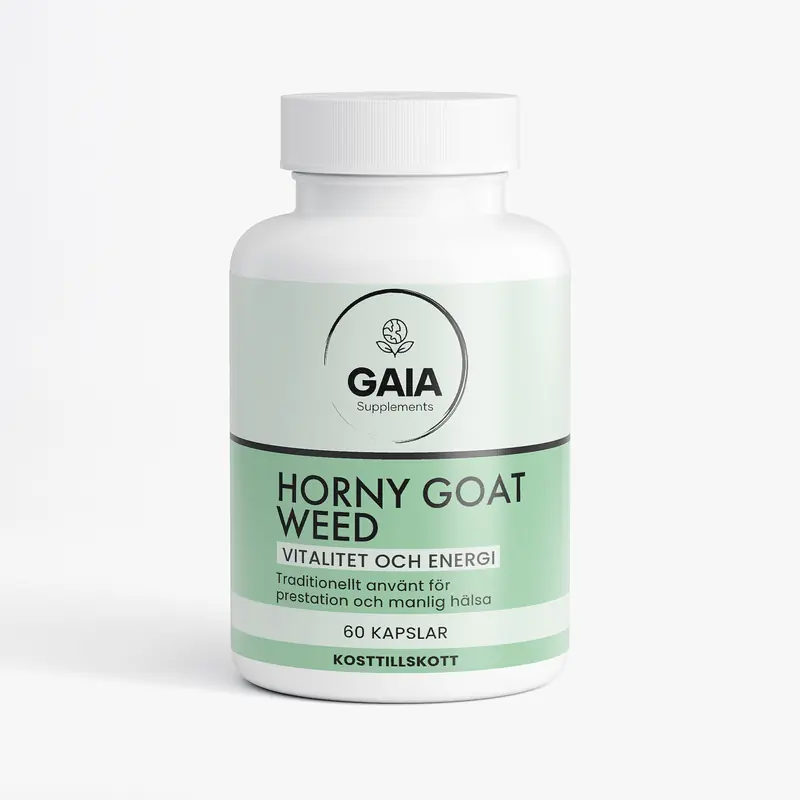 Gaia Supplements Horny Goat Weed 60 Kapslar
