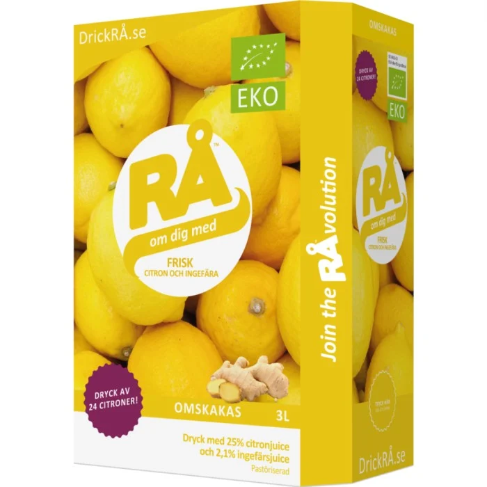 Rå Bag In Box Frisk Bag-in-Box ekologisk 3 liter