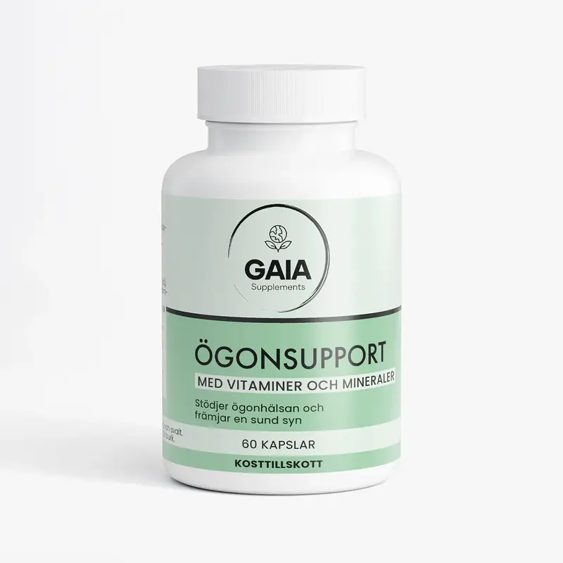 Gaia Supplements Ögonsupport 60 Kapslar