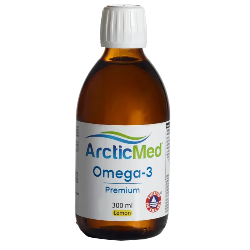 ArcticMed Omega-3 Premium citron, 300 ml