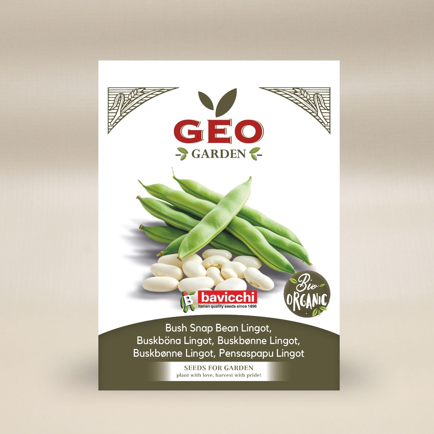 GEO Buskböna Cannellini EKO 18g