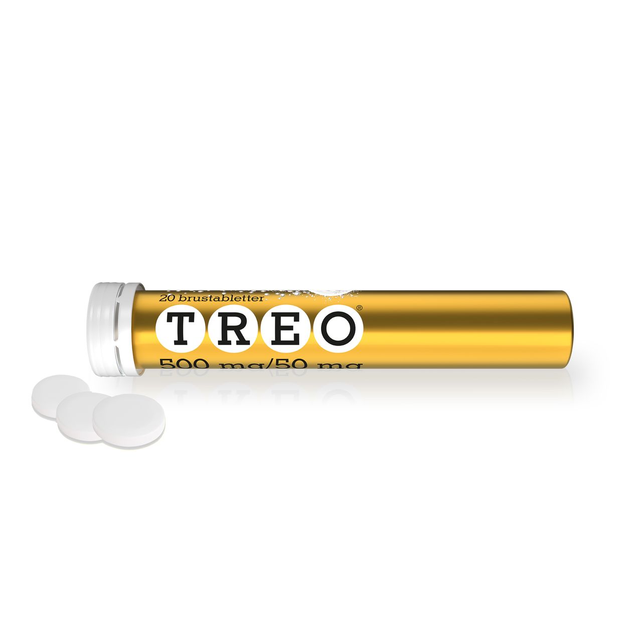 Treo 500 mg / 50 mg brustabletter 20 st