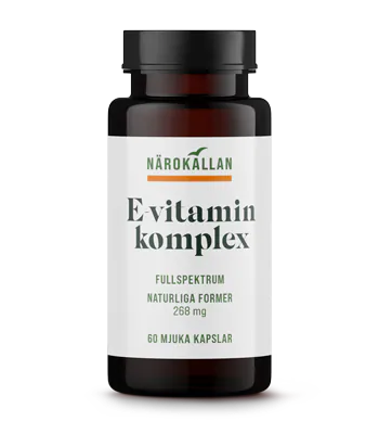 Närokällan E-vitaminkomplex 400IE 60 kapslar