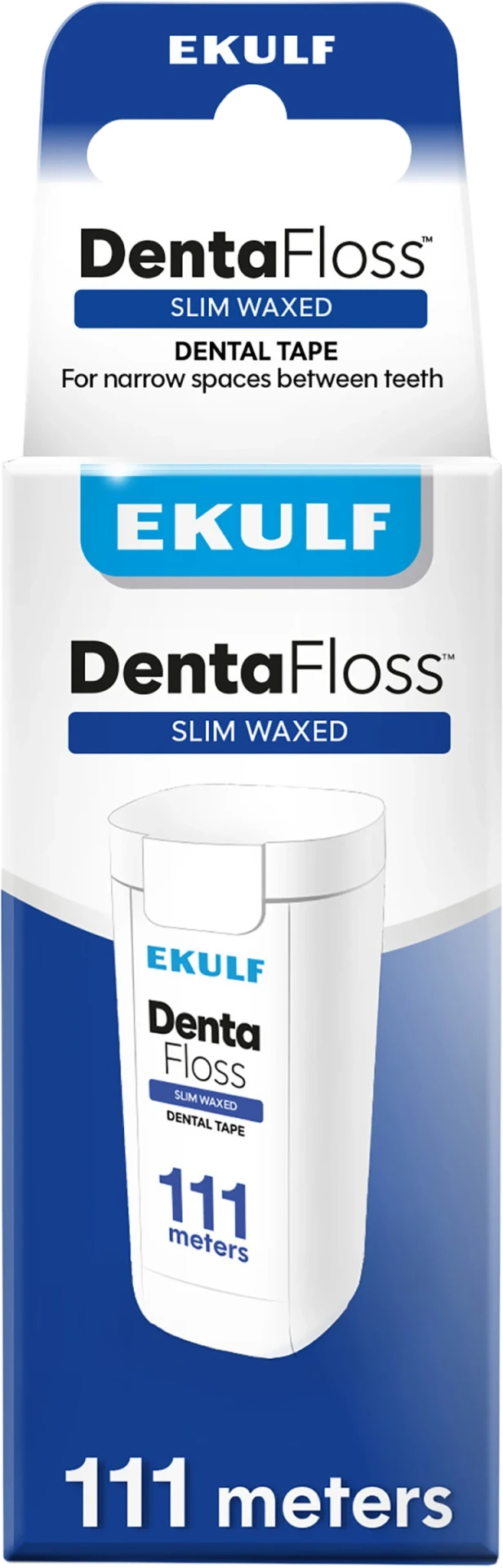 Ekulf DentaFloss Slim Waxed 111 m