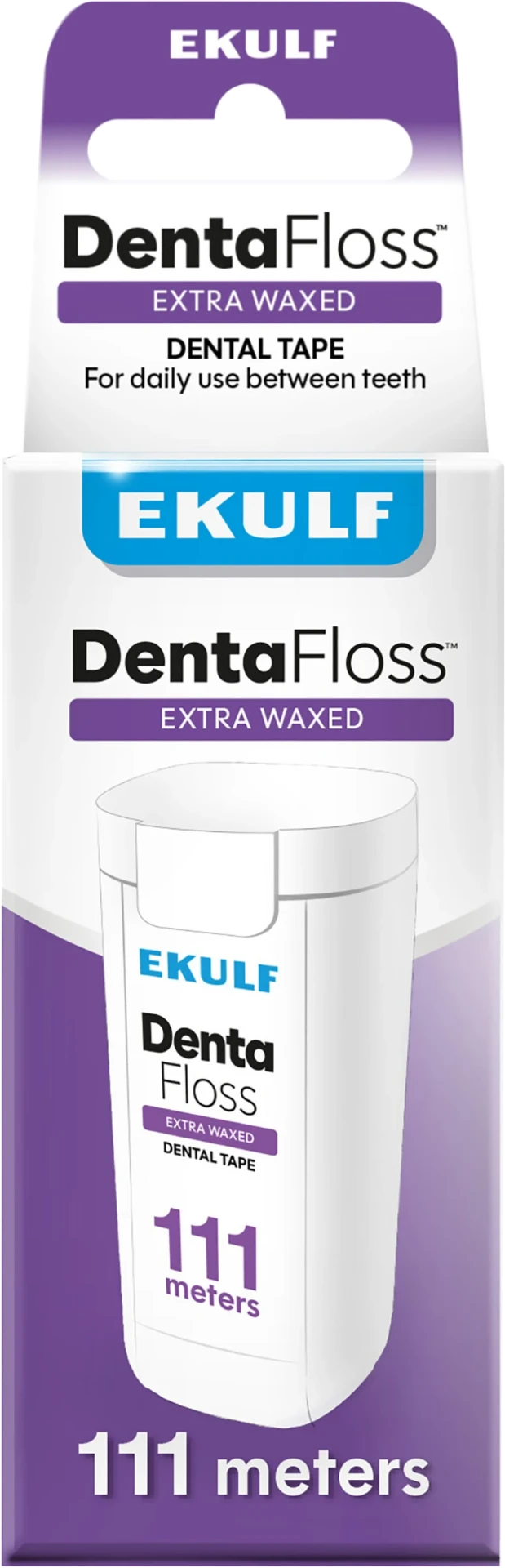 Ekulf DentaFloss Extra Waxed 111 m