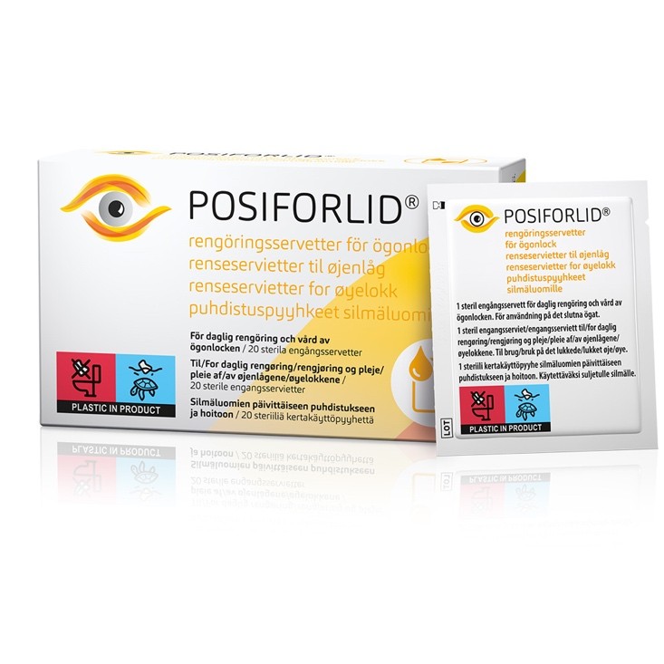 POSIFORLID ® Eye wipes 20 st.