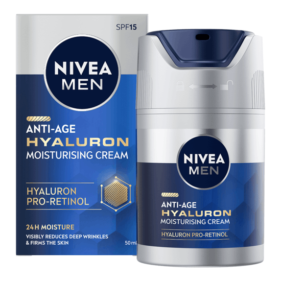 Nivea MEN Ansiktskräm Anti-Age Hyaluron 50 ml