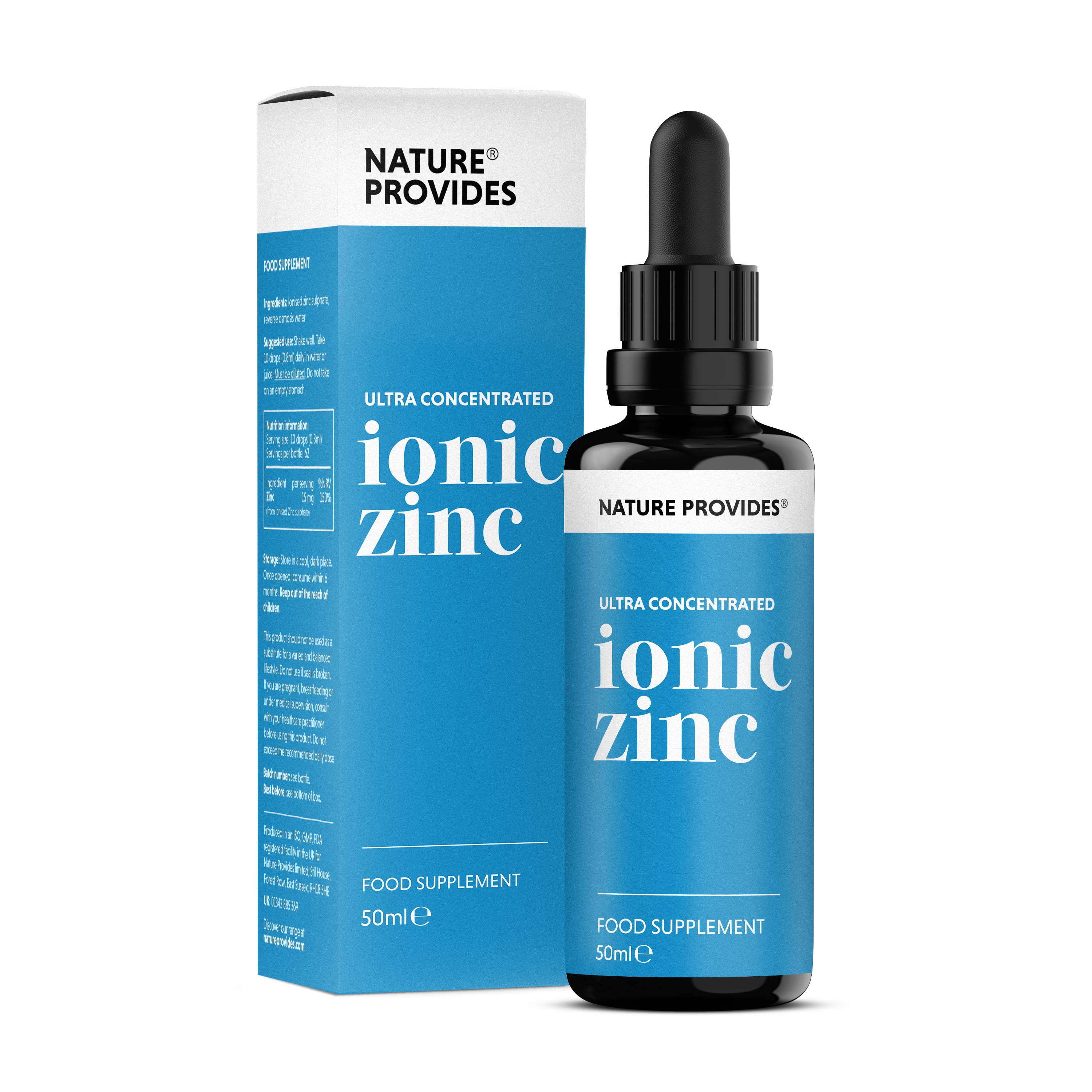 Nature Provides Ionic Zinc liquid 50ml
