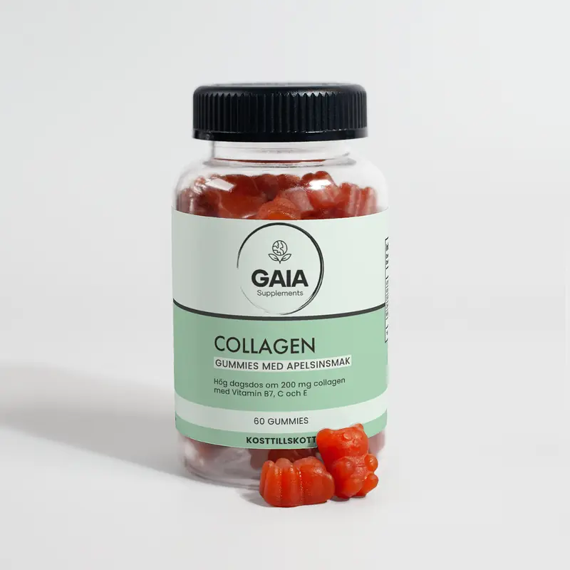 Gaia Supplements Collagen Gummies 60 Gummies