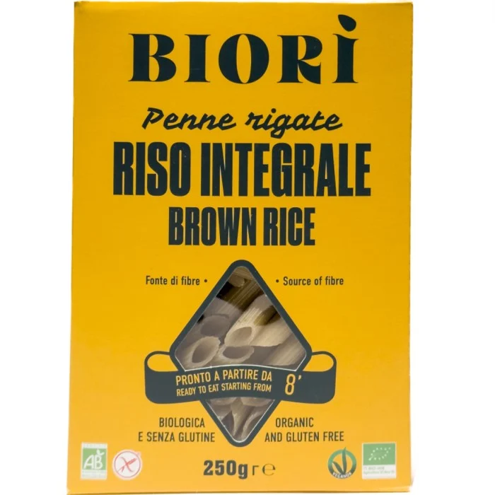 Biori Glutenfri Rårispasta Penne 250 g