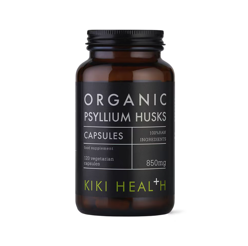 Kiki Health Organic Psyllium Husk 120 kapslar