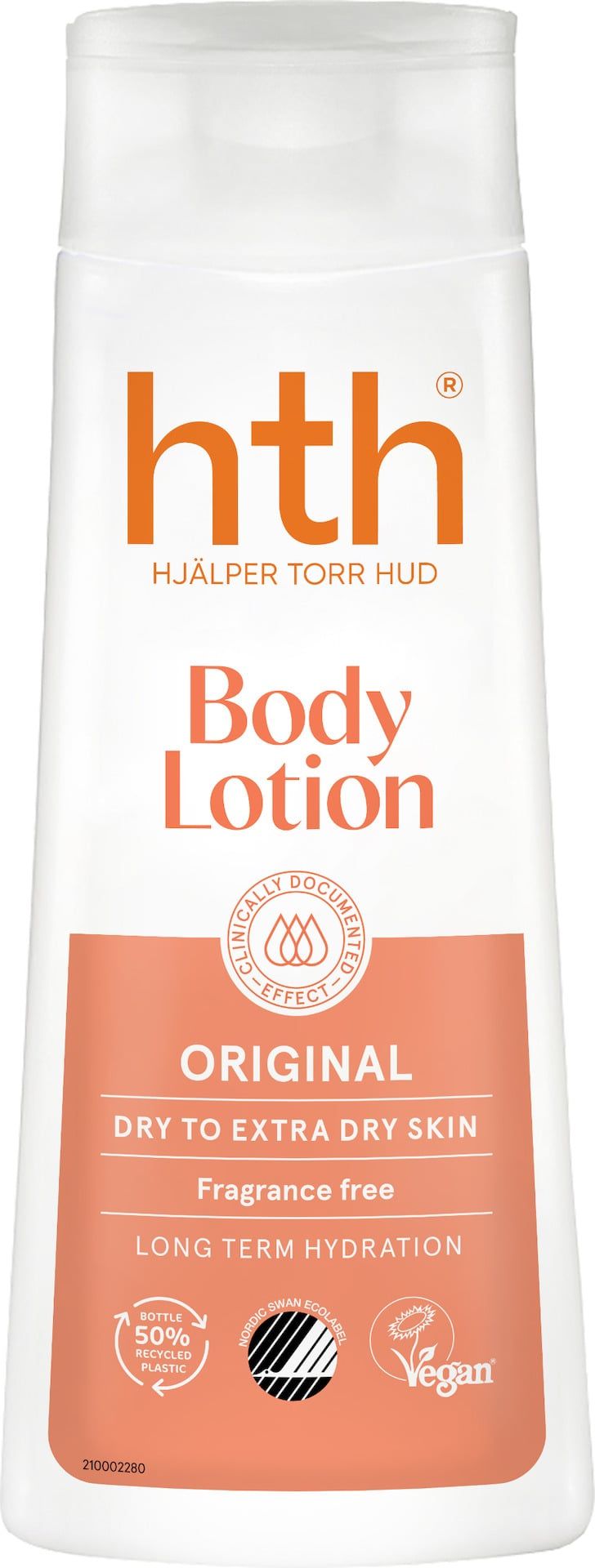 HTH Original Body Lotion Oparfymerad 200 ml