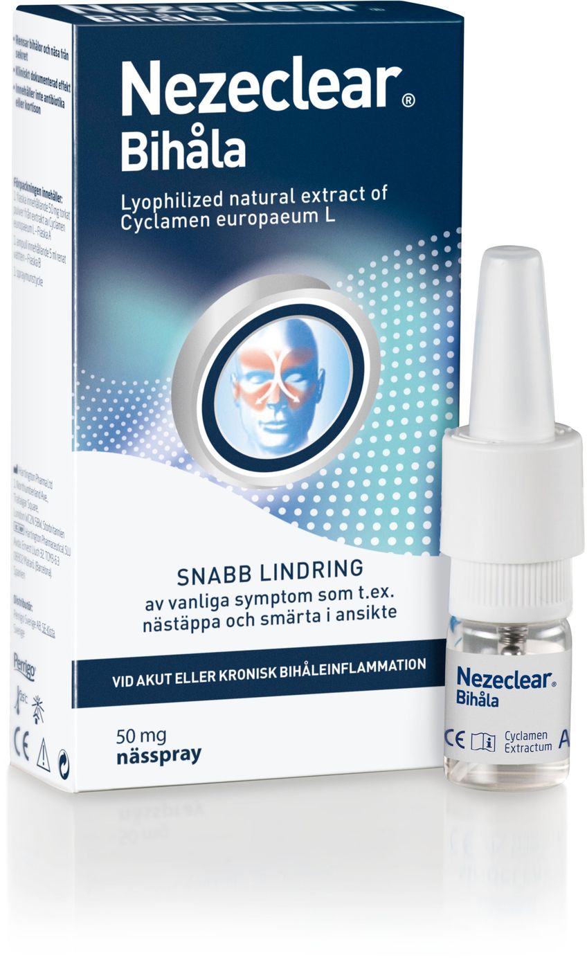 Nezeclear Bihåla Nässpray Behandling Av Bihåleinflammation 50 mg