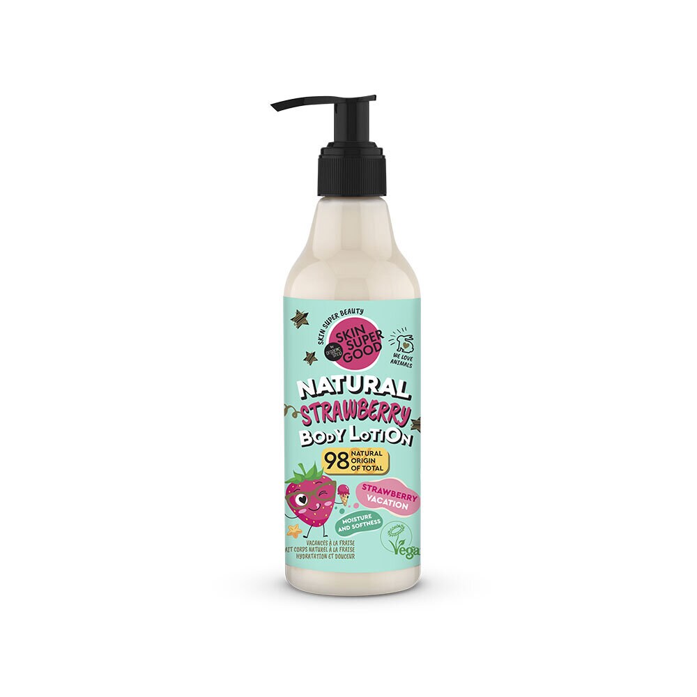 Organic Shop Natural Strawberry Body Lotion Strawberry Vacation 250ml