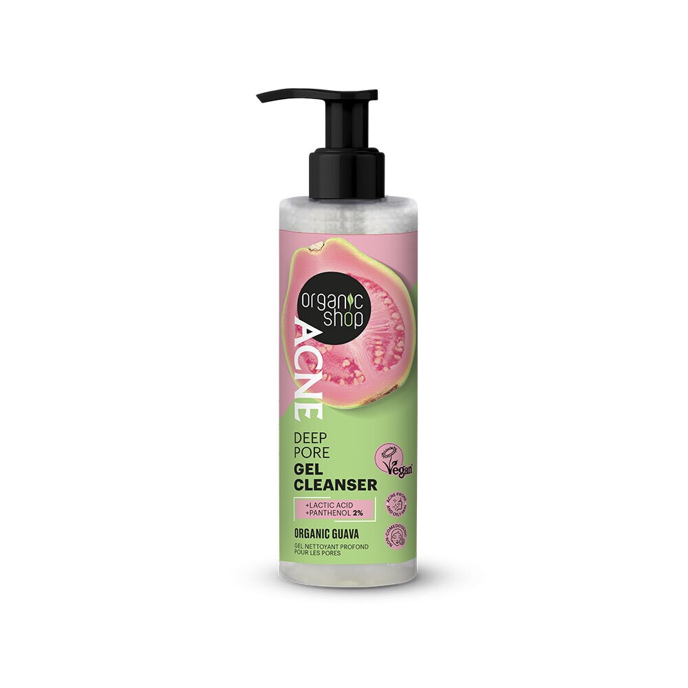 Organic Shop Acne Deep Pore Gel Cleanser 200ml