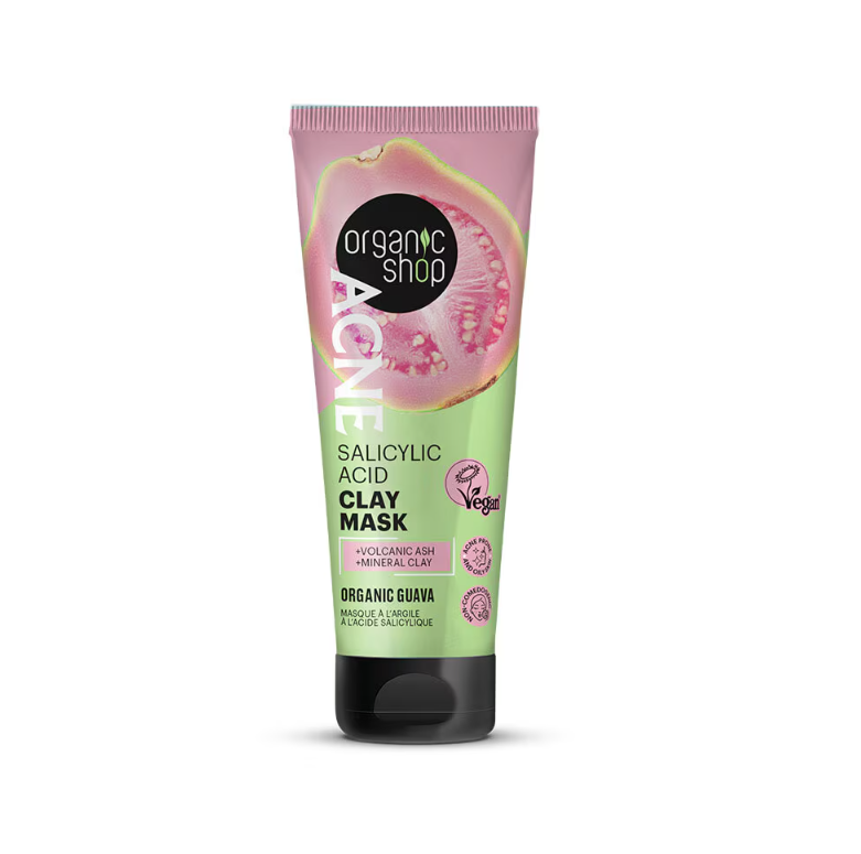 Organic Shop Acne Salicylic Acid Clay Mask 75ml
