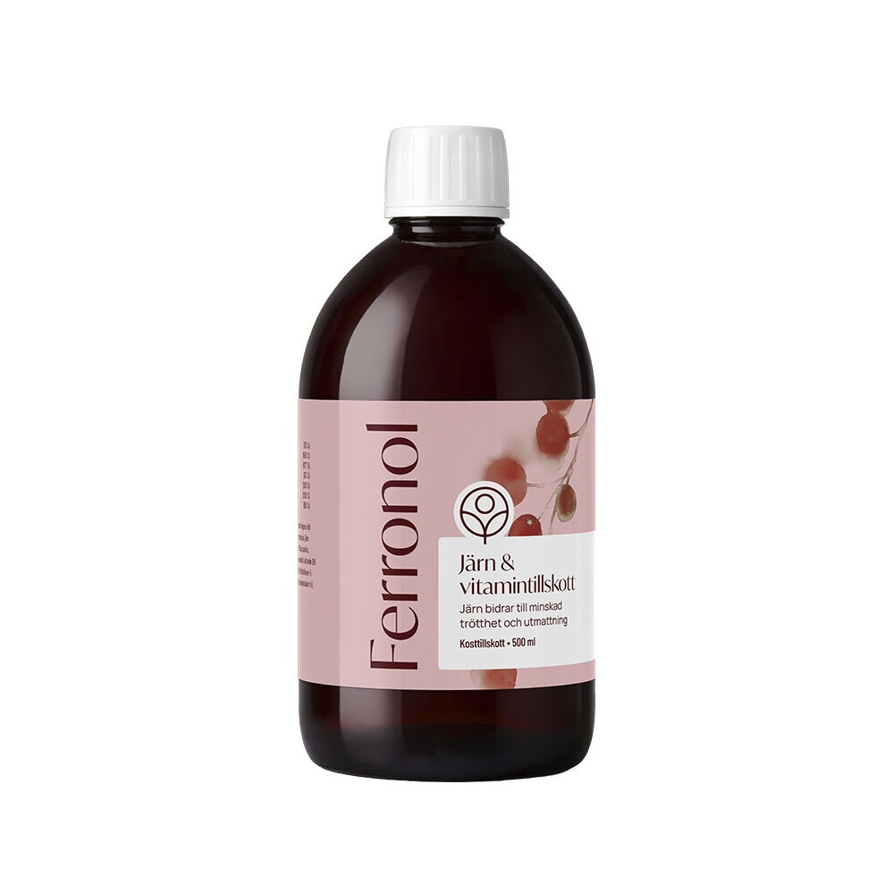 Ferronol 500ml - Flytande Järntillskott