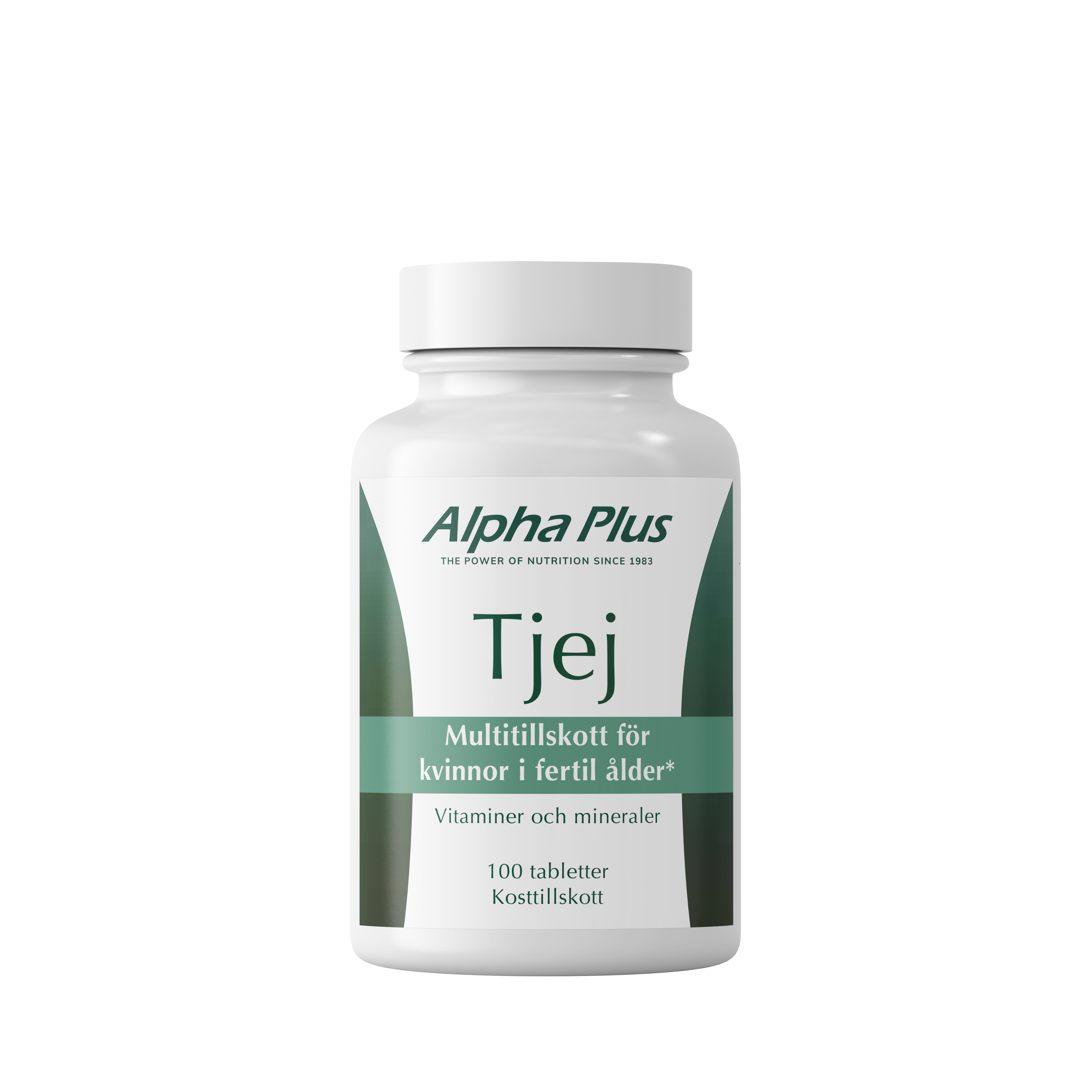 Alpha Plus Tjej 100 tabletter
