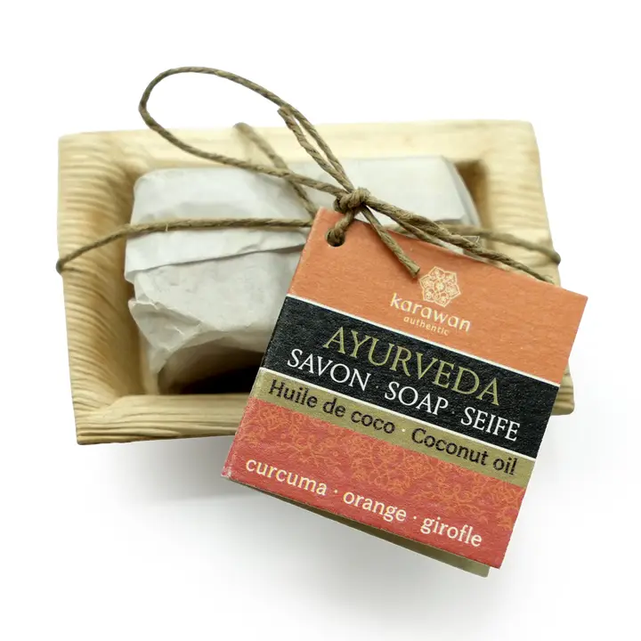Karawan Authentic Ayurvedisk Tvål - Gurkmeja - 20 G