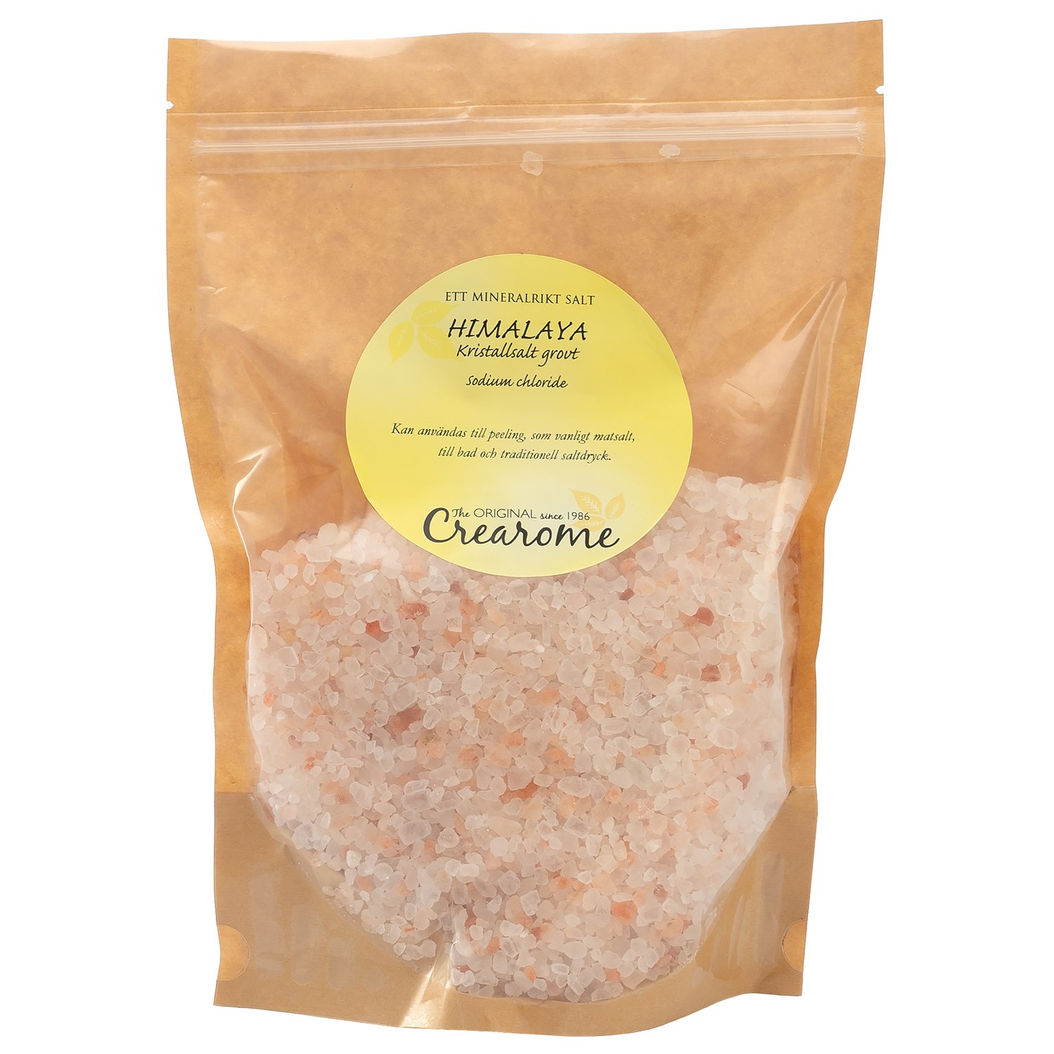 Crearome Grovkornigt Himalayasalt, 1 kg