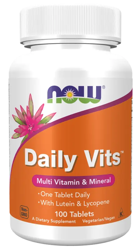NOW Daily Vits™ 100 Tablets