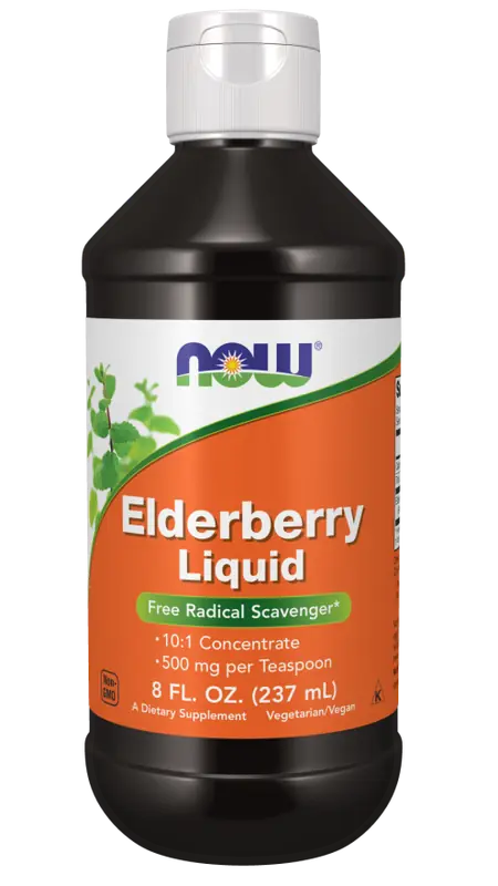 NOW Elderberry Liquid 237 ml