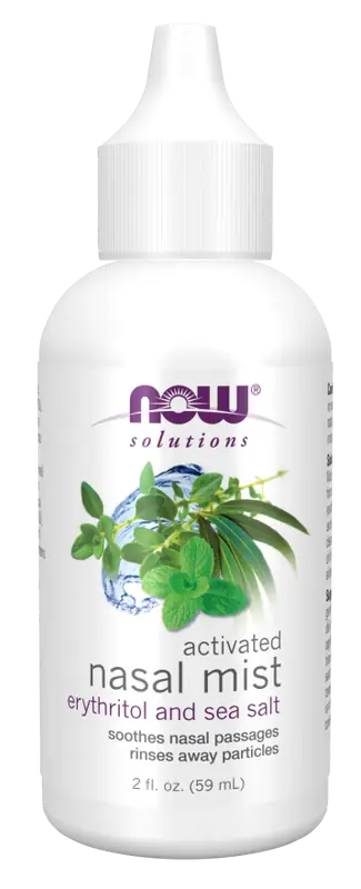 NOW Nasal Mist, Activated 59ml